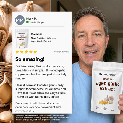 Aged Garlic Extract - 7500mg Odorless Softgels