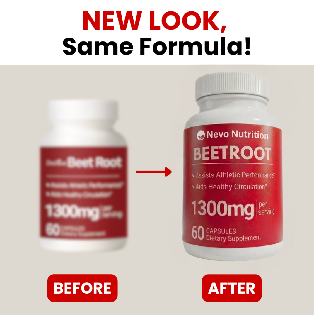 Premium Beetroot Capsules To Support Natural Energy & Vitality