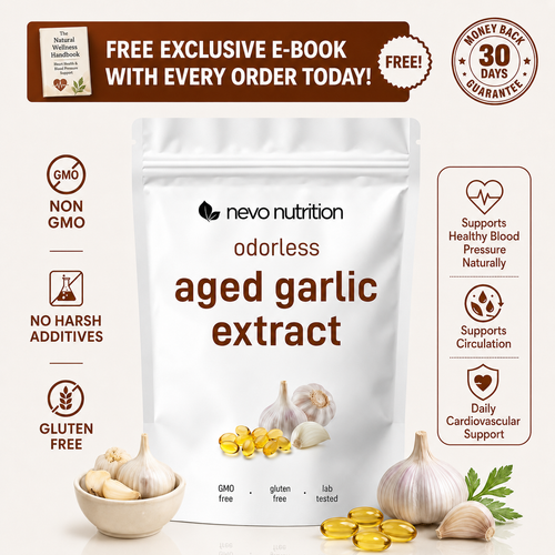 Aged Garlic Extract - 7500mg Odorless Softgels
