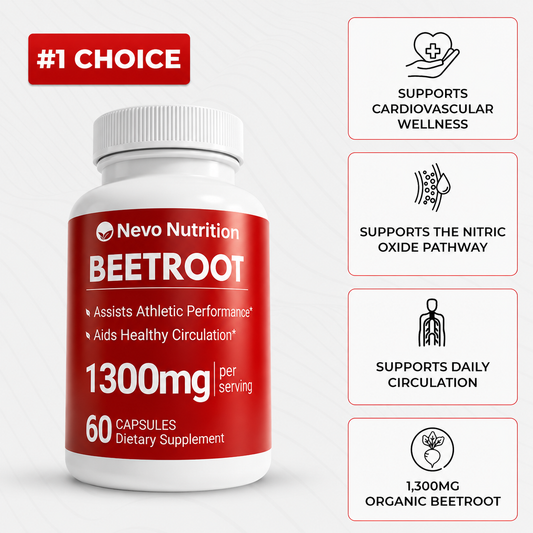 Premium Beetroot Capsules To Support Natural Energy & Vitality
